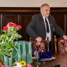 Zobacz zdjęcie: Wręczenie odznaczeń Honorowym Dawcom Krwi w Sali Rajców w bolesławieckim ratuszu