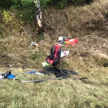 Zobacz zdjęcie: Wypadek między Zebrzydową a Czerną (gmina Nowogrodziec)