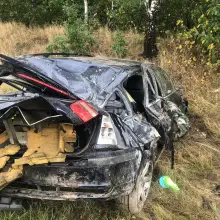 Zobacz zdjęcie: Wypadek między Zebrzydową a Czerną (gmina Nowogrodziec)
