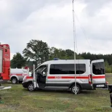 Zobacz zdjęcie: Strażacy w Borach Dolnośląskich. W ćwiczeniach brało udział niemal 110 osób