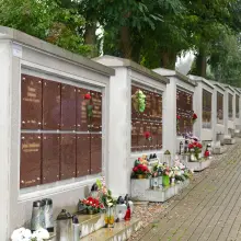 Zobacz zdjęcie: Kolumbarium na cmentarzu komunalnym w Bolesławcu