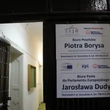 Zobacz zdjęcie: Posłowie Piotr Borys i Jarosław Duda otworzyli swoje biura w Bolesławcu