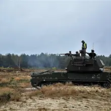 Zobacz zdjęcie: Bolesławieccy artylerzyści zakończyli szkolenie m.in. na terenie Huty Stalowa Wola