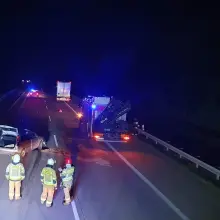 Zobacz zdjęcie: Akcja służb na drodze krajowej nr 18