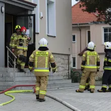 Zobacz zdjęcie: Pożar w budynku bursy szkolnej przy ulicy Karola Miarki.