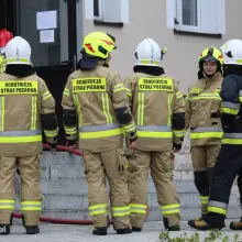 Zobacz zdjęcie: Pożar w budynku bursy szkolnej przy ulicy Karola Miarki.