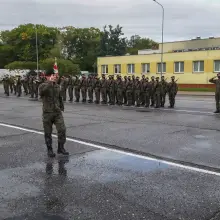 View photo: Świętoszów: Soldiers Took the Oath Without Families and Guests