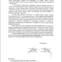 Zobacz zdjęcie: Pismo wójta Gminy Osiecznica Waldemara Nalazka i burmistrza Gminy Nowogrodziec Roberta Relicha