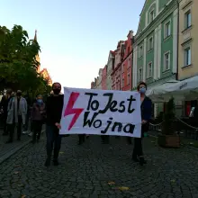 Zobacz zdjęcie: Protest na bolesławieckim Rynku