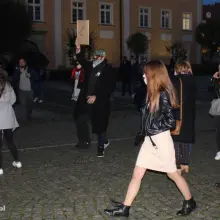 Zobacz zdjęcie: Drugi dzień protestu przeciw aborcji w Bolesławcu