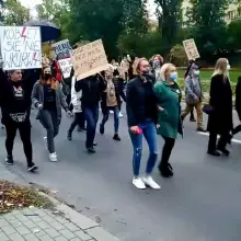 Zobacz zdjęcie: Spacer-protest przeciwko zaostrzeniu przepisów antyaborcyjnych