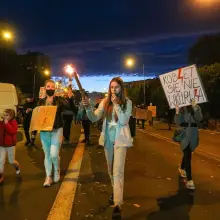 Zobacz zdjęcie: Wieczorny protest w Bolesławcu w sprawie aborcji