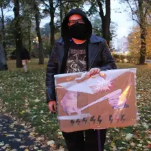 Zobacz zdjęcie: Uczestnicy protestu przeciwko zaostrzeniu przepisów antyaborcyjnych
