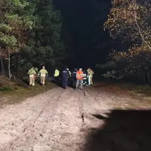 Zobacz zdjęcie: Duża akcja służb koło Trzebienia. Mundurowi szukali zaginionego