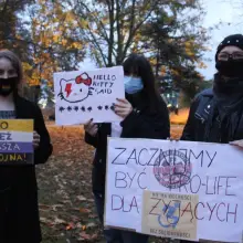 Zobacz zdjęcie: Poniedziałkowy protest w Bolesławcu