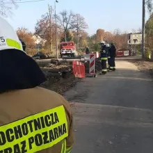 Zobacz zdjęcie: Akcja strażaków w Nowych Jaroszowicach