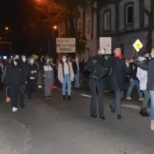 Zobacz zdjęcie: Spacer-protest w Bolesławcu: 13 listopada 2020 r.