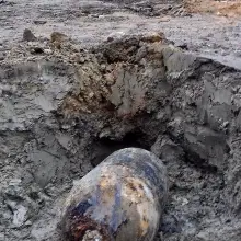 Zobacz zdjęcie: 100 kg bombę lotniczą znaleziono na terenie budowy