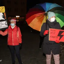 Zobacz zdjęcie: Strajk Kobiet i Marta Lempart we Lwówku Śląskim