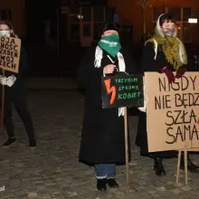 Zobacz zdjęcie: Strajk Kobiet i Marta Lempart we Lwówku Śląskim