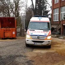 Zobacz zdjęcie: Pierwszy pacjent w szpitalu modułowym w Bolesławcu