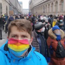 Zobacz zdjęcie: Bolesławianie na Strajku Generalnym w warszawie 13 grudnia 2020