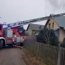 Zobacz zdjęcie: Akcja straży pożarnej w m. Krzyżowa