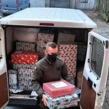 Zobacz zdjęcie: Bolesławieccy artylerzyści włączyli się w Szlachetną Paczkę