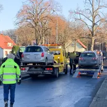 Zobacz zdjęcie: Zderzenie dwóch aut na skrzyżowaniu ulic Góralskiej i Staszica