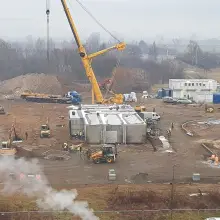 Zobacz zdjęcie: Budowa szpitala modułowego w Legnicy