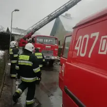 Zobacz zdjęcie: Akcja straży pożarnej w Nowogrodźcu