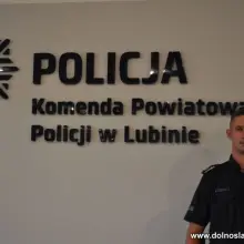 Zobacz zdjęcie: Akcja służb w Lubinie i mundurowi, którzy uratowali 34-latka
