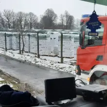 Zobacz zdjęcie: Akcja straży pożarnej w Szczytnicy