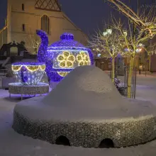 Zobacz zdjęcie: Bolesławiecki Rynek zimą