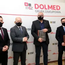 Zobacz zdjęcie: Marszałkowie i przedstawiciele spółki DOLMED