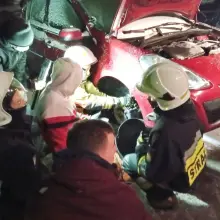 Zobacz zdjęcie: Akcja strażaków w Trzebieniu