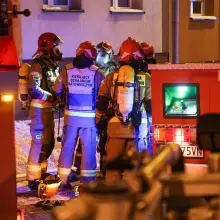 Zobacz zdjęcie: Pożar w kamienicy przy ulicy Żwirki i Wigury 3 w Bolesławcu