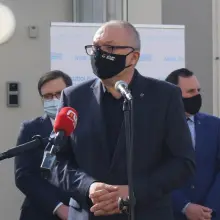 Zobacz zdjęcie: Rok walki z pandemią covid-19 - konferencja w Bolesławcu