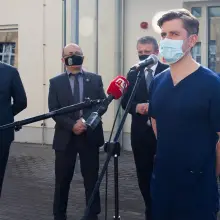 Zobacz zdjęcie: Rok walki z pandemią covid-19 - konferencja w Bolesławcu