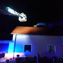 Zobacz zdjęcie: Akcja straży pożarnej w Gromadce