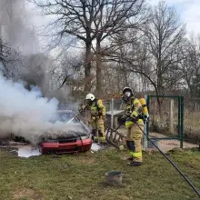 Zobacz zdjęcie: Akcja straży pożarnej w Golnicach