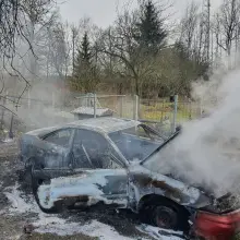 Zobacz zdjęcie: Akcja straży pożarnej w Golnicach