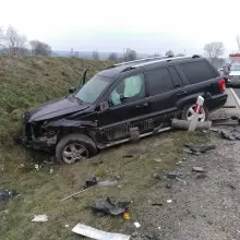Zobacz zdjęcie: Wypadek między Wartą Bolesławiecką a Iwinami