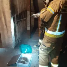 View photo: Fire service operation in Iwiny