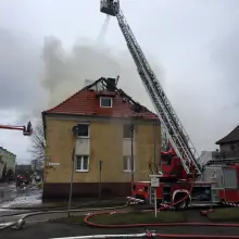 Zobacz zdjęcie: Akcja straży pożarnej w Pieńsku