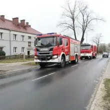 Zobacz zdjęcie: Akcja straży pożarnej przy Kosiby 10