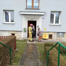 Zobacz zdjęcie: Akcja straży pożarnej przy Kosiby 10