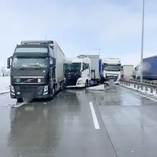 Zobacz zdjęcie: Karambol tirów na A4