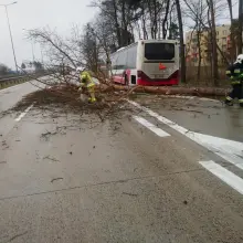 Zobacz zdjęcie: Akcja straży pożarnej na A4