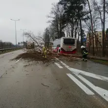 Zobacz zdjęcie: Akcja straży pożarnej na A4